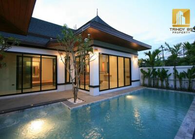 3 Bedrooms,Pool villa for sale at Chalong