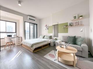 Studio bed Condo in Ideo Chula-Samyan Si Phraya Sub District C019609