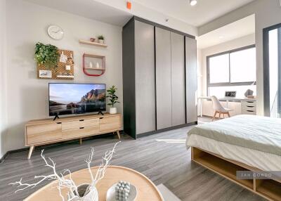 Studio bed Condo in Ideo Chula-Samyan Si Phraya Sub District C019609