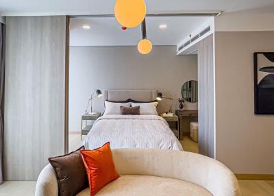 Studio bed Condo in Siamese Exclusive Queens Khlongtoei Sub District C017647
