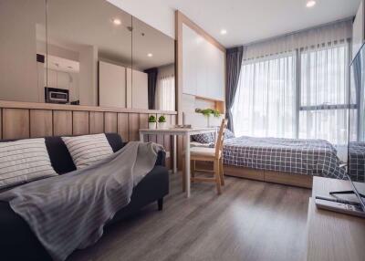 Studio bed Condo in Ideo Mobi Asoke Bangkapi Sub District C016578