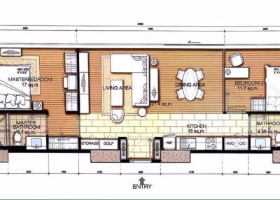 2 bed Condo in Circle Living Prototype Makkasan Sub District C016098