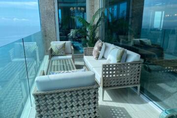 The Palm Penthouse for Sale on Private Beach.  Bedroom 4 bathrooms 4