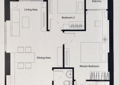 2 bed Condo in Blocs 77 Phrakhanongnuea Sub District C020215