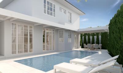 For sale 3-bedroom private pool villa in Chalong, Phuket