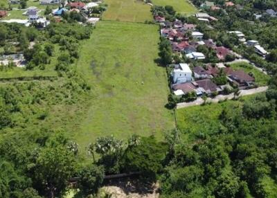 DEVELOPMENT POTENTIAL - Over 10 Rai of rice fields for sale at Ban Waen, Hang Dong