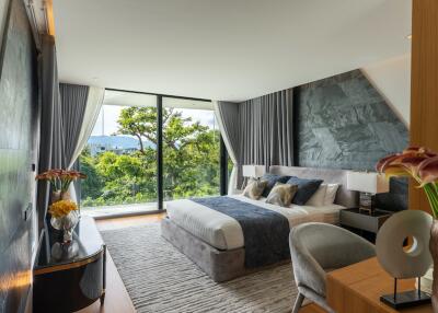 An Exclusive Valley Villa With Ocean View In Ao Po