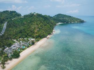 Beach front pool villa for sale in Koh Samui.