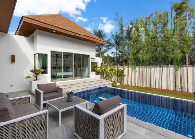 brand new 4 bedroom villa ready to more in for sale in Rawai, Phuket.