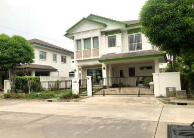 For Rent Bangkok Single House Manthana Onnut-Wongwaen 2 Kanchanaphisek Prawet