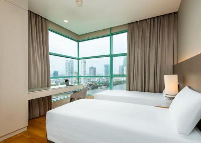 For Rent Bangkok Condo Chatrium Residence Riverside Charoen Krung BTS Saphan Taksin Bang Kho Laem