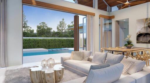 3-Bedroom Pool Villa with Tropical Environment in Nai Yang