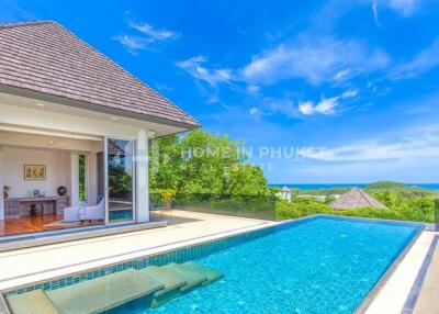 Sunset Ocean View Villa in Layan