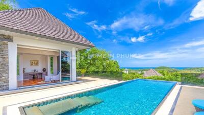 Sunset Ocean View Villa in Layan