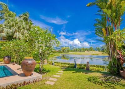 Lake and Golf View Villa in Laguna