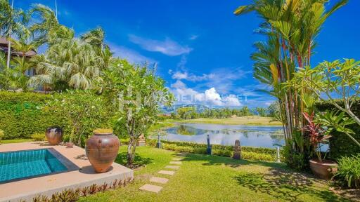 Lake and Golf View Villa in Laguna