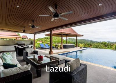 One Of A Kind Mountainside Sea View Villa - Estate For Sale in Khao Tao