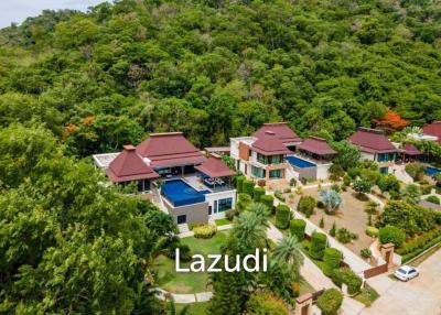 One Of A Kind Mountainside Sea View Villa - Estate For Sale in Khao Tao