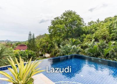 One Of A Kind Mountainside Sea View Villa - Estate For Sale in Khao Tao