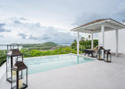 The 3-Storey Modern Duplex with Pool Overlooking Sea View