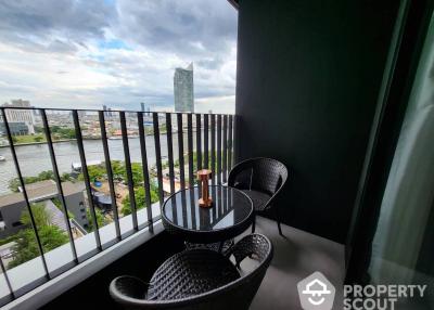 2-BR Condo at Chapter Charoennakhorn - Riverside near BTS Krung Thon Buri