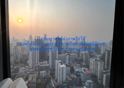 Ashton Asoke  Sukhumvit 21 For rent   50 meter from MRT Sukhumvit   2 Bed 1 Bath Corner room Size