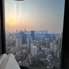 Ashton Asoke  Sukhumvit 21 For rent   50 meter from MRT Sukhumvit   2 Bed 1 Bath Corner room Size