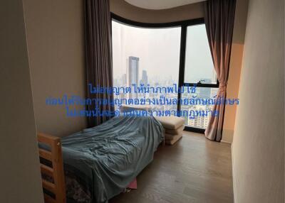 Ashton Asoke  Sukhumvit 21 For rent   50 meter from MRT Sukhumvit   2 Bed 1 Bath Corner room Size