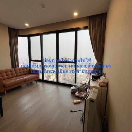 Ashton Asoke  Sukhumvit 21 For rent   50 meter from MRT Sukhumvit   2 Bed 1 Bath Corner room Size