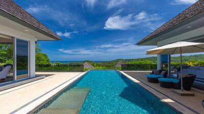 5- Bedroom Pool Villa with Sea View in the Layan Hill