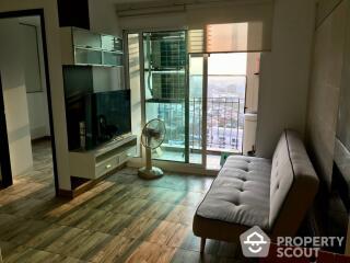 2-BR Condo at Diamond Ratchada near MRT Huai Khwang (ID 402111)