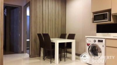 2-BR Condo at Trapezo Sukhumvit 16 near MRT Queen Sirikit National Convention Centre