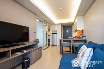 1-BR Serviced Apt. near MRT Phetchaburi (ID 19889)