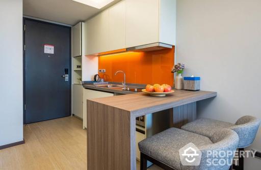 1-BR Serviced Apt. near MRT Phetchaburi (ID 19889)