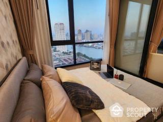 1-BR Condo at Chapter Charoennakhorn - Riverside near BTS Krung Thon Buri