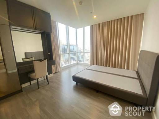 2-BR Condo at The Room Sathorn near BTS Surasak