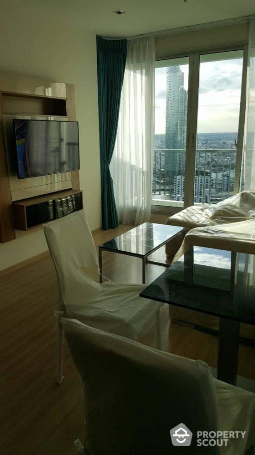 1-BR Condo at Rhythm Sathorn near BTS Saphan Taksin (ID 480179)