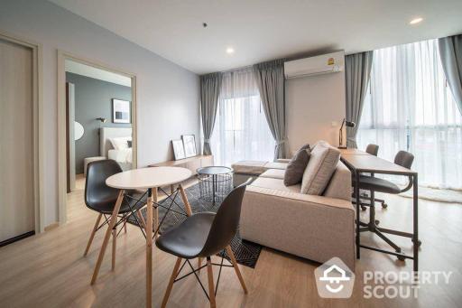 1-BR Condo at Noble Revolve Ratchada 2 near MRT Thailand Cultural Centre