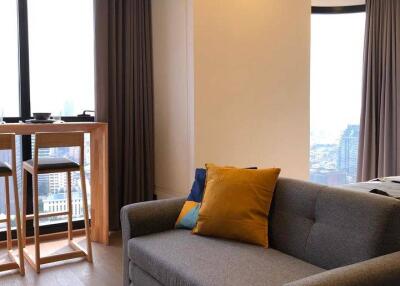 1-BR Condo at Ashton Chula Silom near MRT Sam Yan (ID 480234)