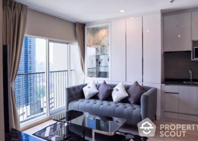 2-BR Condo at Noble Revolve Ratchada 2 near MRT Thailand Cultural Centre