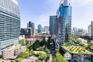 2-BR Condo at 98 Wireless near BTS Phloen Chit