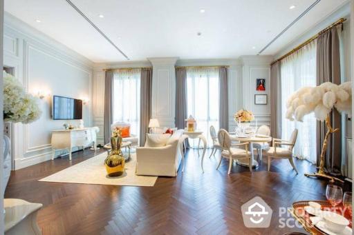 2-BR Condo at 98 Wireless near BTS Phloen Chit