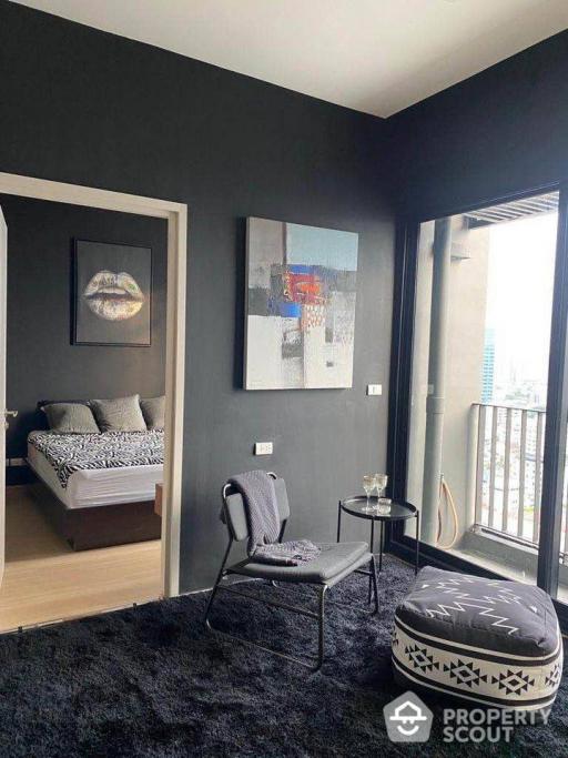 1-BR Condo at The Capital Condo Ekkamai-Thong Lo near ARL Ramkhamhaeng