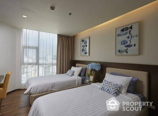 2-BR Condo at Sathon Heritage Residences near BTS Chong Nonsi