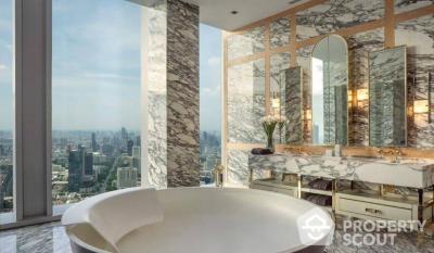 4-BR Penthouse at The Ritz-Carlton Residences, Bangkok near BTS Chong Nonsi