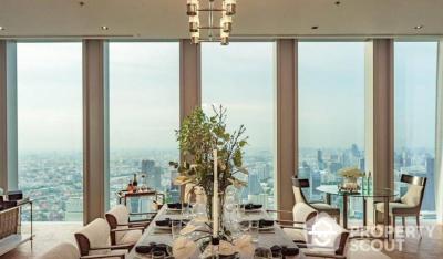4-BR Penthouse at The Ritz-Carlton Residences, Bangkok near BTS Chong Nonsi