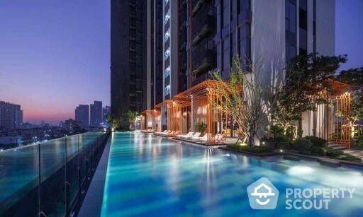 1-BR Condo at The Line Sukhumvit 101 near BTS Punnawithi (ID 421326)