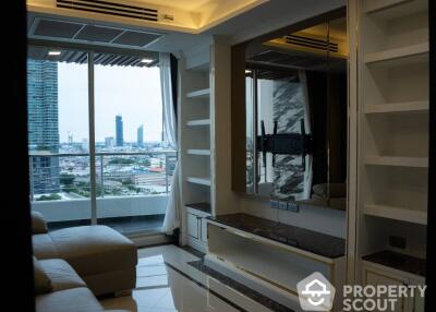 2-BR Condo at Supalai River Place Charoen Nakorn near BTS Krung Thon Buri