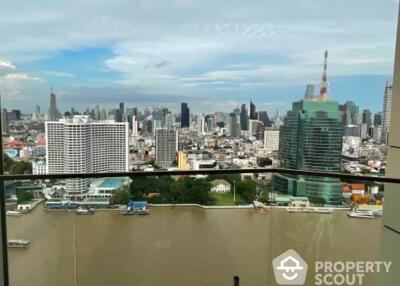 1-BR Condo at Magnolias Waterfront Residences near BTS Saphan Taksin