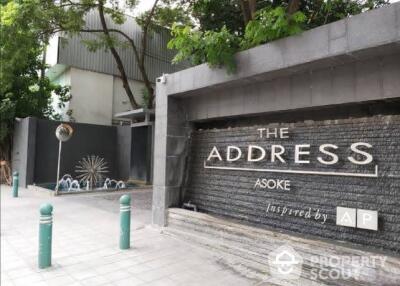 1-BR Condo at The Address Asoke near ARL Makkasan